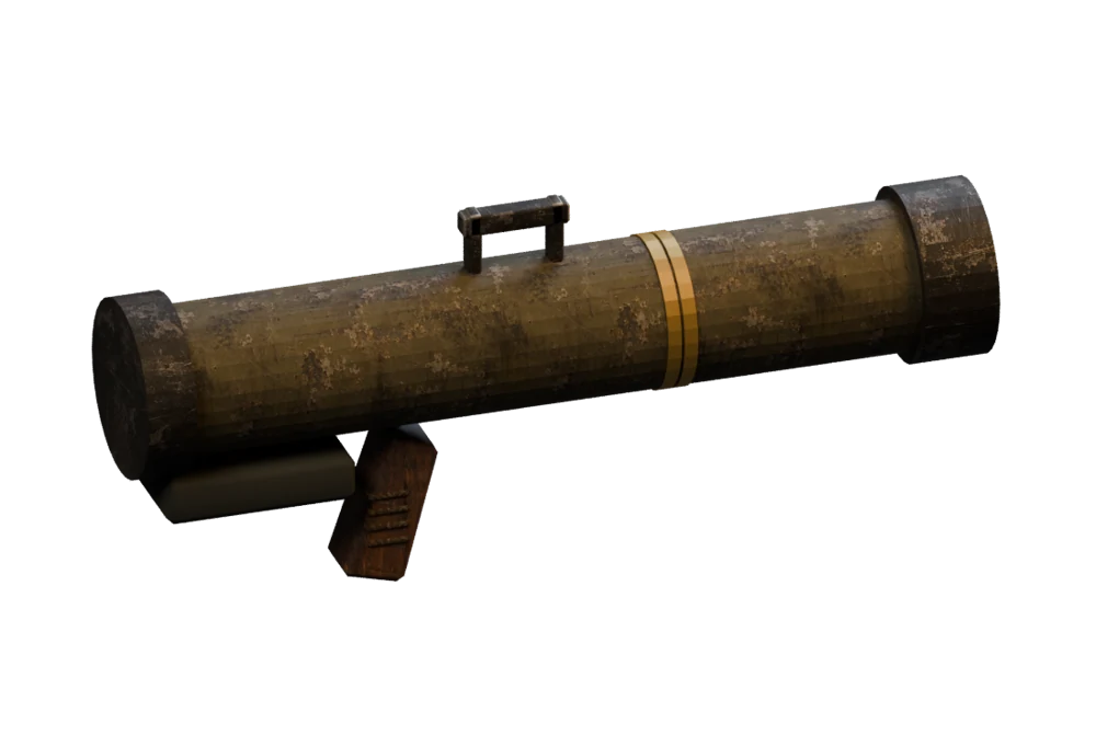 Scrap-built rocket tube